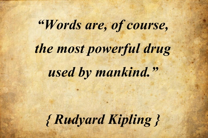 quote words are the drug