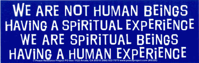 Quote we-are-not-human-beings-having-a-spiritual-experience-we-are-spiritual-beings-having-a-human-experience-sticker